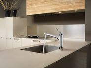 SUNO 10.171.023.000FL/10.175.023.000FL by KWC - Miscelatore da cucina monocomando con bocca girevole - 2