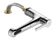 SUNO 10.171.053.000FL by KWC - Miscelatore da cucina sottofinestra con doccetta estraibile