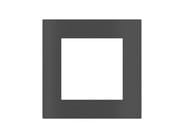 SURFACE Placca quadrata by EKINEX - Placca di finitura - 16