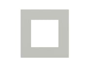 SURFACE Placca quadrata by EKINEX - Placca di finitura - 24