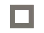 SURFACE Placca quadrata by EKINEX - Placca di finitura - 25
