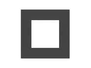 SURFACE Placca quadrata by EKINEX - Placca di finitura - 22