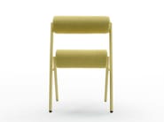 ROLL by Sancal - Sedia con cuscini cilindrici in pelle - 2