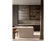 CREMA NEVE by Sapienstone - Top cucina in gres porcellanato effetto pietra - 2