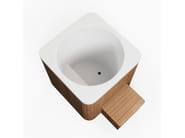 CUBE by Saunamo - Vasca per crioterapia quadrata per esterni - 2