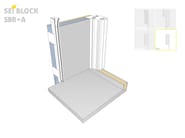 SEI BLOCK RIV A by Sei System - Spalla termoisolante per vano finestra