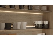 WALL SHELF WITH LIGHT ALL AROUND by Strackk - Mensola in alluminio con illuminazione integrata - 7