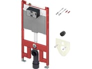 TECEprofil modulo WC con cassetta Octa II per cartongesso, 8 cm, con set di isolamento acustico WC