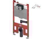 TECEprofil modulo WC con cassetta Octa II per cartongesso 8 cm, allacciamento per aspirazione odori