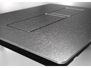 Acciaio inox spazzolato