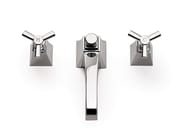 TIME by Devon&Devon - Rubinetto per lavabo a 3 fori da piano in ottone - 4