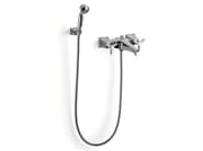 TIME by Devon&Devon - Rubinetto per vasca a muro in ottone con doccetta