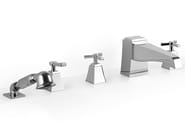 TIME by Devon&Devon - Rubinetto bordo vasca a 5 fori in ottone