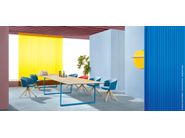 TOA | Conference table with cable management Toa Collection By Pedrali ...