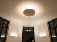 Plaster Ceiling Light Tondo By Gesso