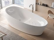 FLOATING by TOTO - Vasca da bagno centro stanza ovale con idromassaggio