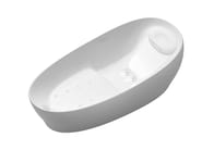 FLOATING by TOTO - Vasca da bagno centro stanza ovale con idromassaggio - 4