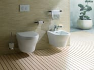 MH BW10045G1 by TOTO - Bidet sospeso in ceramica con troppopieno - 3