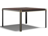 TUDOR Q by Capital Collection - Tavolo da soggiorno quadrato in legno