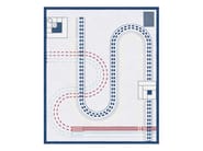 ABSTRACTION III.IV by Tapis Rouge - Tappeto rettangolare fatto a mano