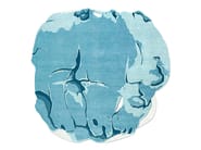AZZURRO by Tapis Rouge - Tappeto curvo fatto a mano