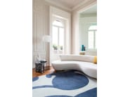 BARCELONA ROYAL BLUE by Tapis Rouge - Tappeto rettangolare fatto a mano - 3 BARCELONA ROYAL BLUE by Tapis Rouge - Tappeto rettangolare fatto a mano - 3