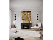 BIANCO by Tapis Rouge - Tappeto curvo fatto a mano - 4