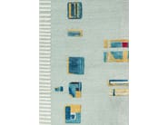 CAMARILLO BLEU IVOIRE by Tapis Rouge - Tappeto rettangolare fatto a mano - 4 CAMARILLO BLEU IVOIRE by Tapis Rouge - Tappeto rettangolare fatto a mano - 4
