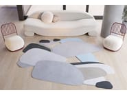 COMPOSITION XXI by Tapis Rouge - Tappeto curvo fatto a mano - 2
