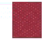 ELEMENTI ROSSO by Tapis Rouge - Tappeto rettangolare fatto a mano
