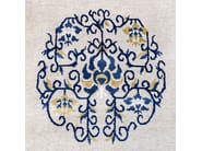 FLOATING LOTUS CLOUD GREY by Tapis Rouge - Tappeto rettangolare fatto a mano - 5
