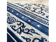 FLOATING LOTUS CLOUD GREY by Tapis Rouge - Tappeto rettangolare fatto a mano - 2