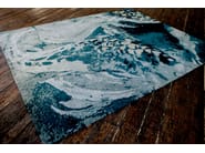 GOLD FISH by Tapis Rouge - Tappeto rettangolare fatto a mano in lana e seta - 6