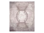 NAPOLI ROSA POLVERE by Tapis Rouge - Tappeto rettangolare fatto a mano