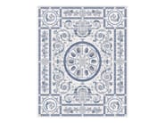 ROYAL ARFA BLUE by Tapis Rouge - Tappeto fatto a mano rettangolare
