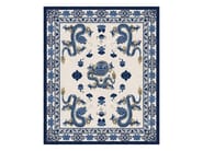 TEMPLE CEREMONY CHINESE BLUE by Tapis Rouge - Tappeto rettangolare fatto a mano TEMPLE CEREMONY CHINESE BLUE by Tapis Rouge - Tappeto rettangolare fatto a mano