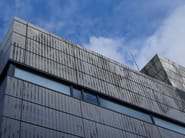 ULTRALIGHT FAÇADE - LEAFCODE by Tecnografica - Pannello per facciata in alluminio ultra-sottile