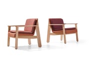 LISA SOFT by True Design - Poltrona in tessuto living con braccioli - 12