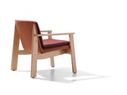 LISA SOFT by True Design - Poltrona in tessuto living con braccioli - 10