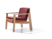 LISA SOFT by True Design - Poltrona in tessuto living con braccioli - 8