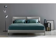 BOOK by Twils - Letto matrimoniale in tessuto con testiera imbottita - 7