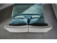 BOOK by Twils - Letto matrimoniale in tessuto con testiera imbottita - 8