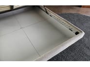 BOOK by Twils - Letto matrimoniale in tessuto con testiera imbottita - 14