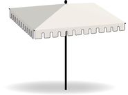 NATA UX ROMAN by Umbrosa - Ombrellone in tessuto acrilico - 3