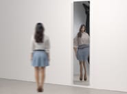 DISTORTING MIRROR 200x45 by VIDAME EDITIONS - Specchio rettangolare da parete per ingresso