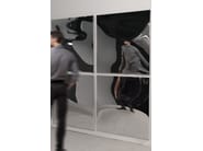 DISTORTING MIRROR 94x94 by VIDAME EDITIONS - Specchio deformante quadrato - 3
