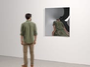 DISTORTING MIRROR 94x94 by VIDAME EDITIONS - Specchio deformante quadrato