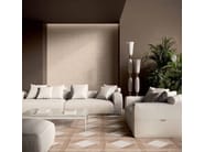 LEATHERWOOD CUIR CHOCOLATE by Versace Ceramics - Pavimento/rivestimento in gres porcellanato effetto pelle - 2