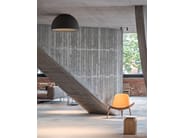 DUO PETRA by Vibia - Lampada da soffitto a LED in alluminio e ardesia - 4