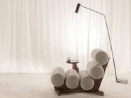 1480 SOFIA by Vibieffe - Poltrona sfoderabile con poggiapiedi - 6